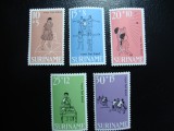 SURINAME SERIE MNH, Nestampilat