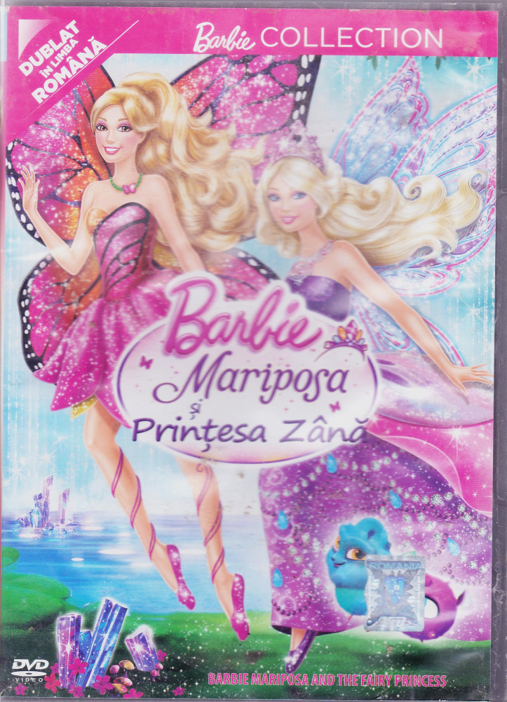 DVD animatie: Barbie - Mariposa si Printesa zana ( dublat in lb.romana ) |  Okazii.ro