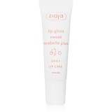 Ziaja Sweet Mirabelle Plum luciu de buze de ingrijire 12 ml