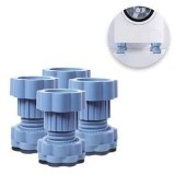Set 4 Suporturi Anti-Alunecare pentru Masina de Spalat, Albastru, Inaltime Reglabila 7.5-10 cm, CMCLASS