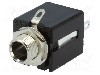 Conector jack, Jack 6,3mm, 3 contacte, mama, LUMBERG - KLBPS 3