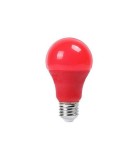 Bec LED A60 E27 9W rosu V-TAC