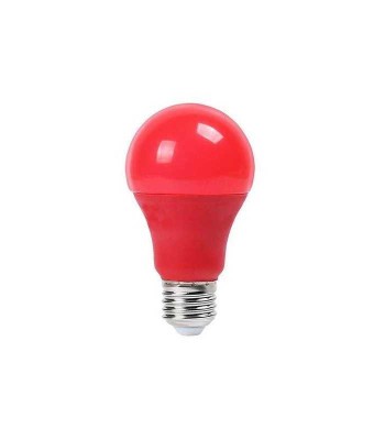 Bec LED A60 E27 9W rosu V-TAC foto