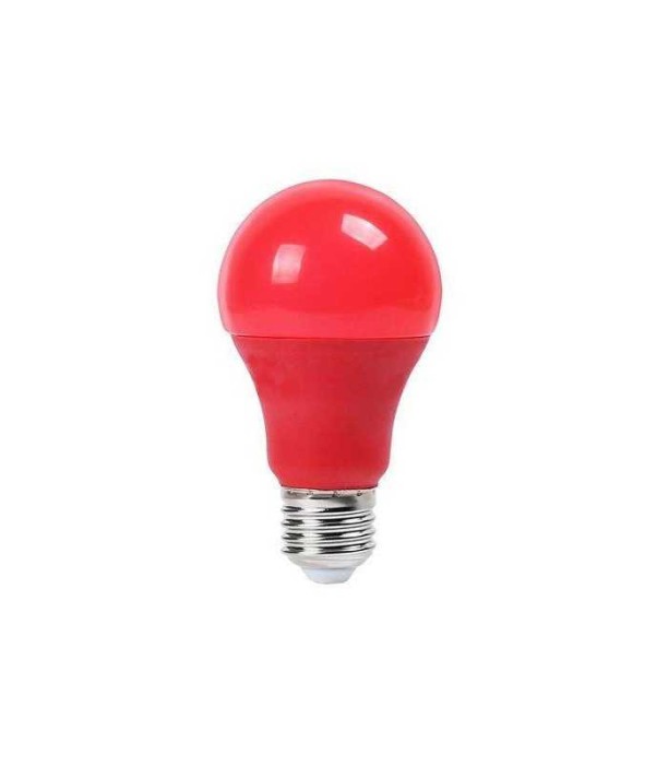 Bec LED A60 E27 9W rosu V-TAC