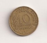 Moneda Franta - 10 Centimes 1968 v2, Europa