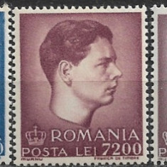 C800 - Romania 1947 - Regele Mihai 5v. neuzat,perfecta stare