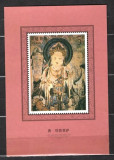 CHINA 1992 - REPRODUCERI DE ARTA. COLITA NESTAMPILATA, B8, Nestampilat