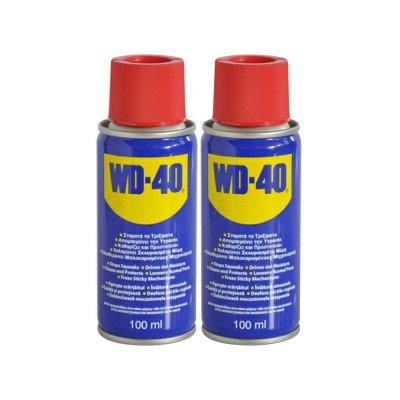 Pachet 2 x Spray Lubrifiant Multifunctional WD40 100 ml foto