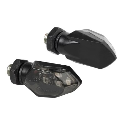 Lampi semnalizare directie mers Micro LED 12V 2buc - Negru Garage AutoRide foto