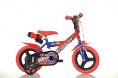 Bicicleta copii Spider-Man diametru 12 inch foto