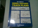 MODEL RAILWAY TRACK PLANS - C.J. FREEZER (CARTE IN LIMBA ENGLEZA)