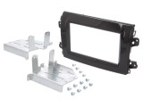 Cadru Radio Fiat 2 DIN Negru Lucios PER.PIC - Montaj Auto Simplu