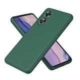 Husa silicon compatibila oppo a78 5g camera superprotect, anti-zgarieturi interior din microfibra, verde