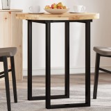 VidaXL Blat de masă rotund, &Oslash;70x4 cm, lemn masiv de acacia
