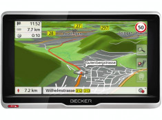 Sistem Navigatie GPS Camion Becker Active 6.2 Transit LMU Harta Full Europa foto
