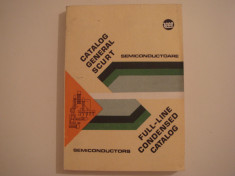 Catalog general de dispozitive electronice -semiconductoare-forma scurta 1986 foto
