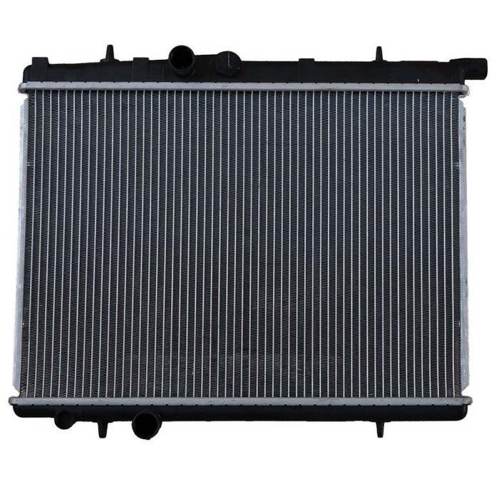 Radiator racire Peugeot 206/206 + 09.1998-04.2002 1,1 44kw Cu Ac Cv Manuala ; 1,4 55kw Cu/Fara Ac Cv Manuala/Automata Benzina, 550x380x24, Cu lipire
