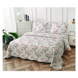 Cumpara ieftin Set Cuvertura de Pat din Bumbac, 3 Piese cu Model - PIT219
