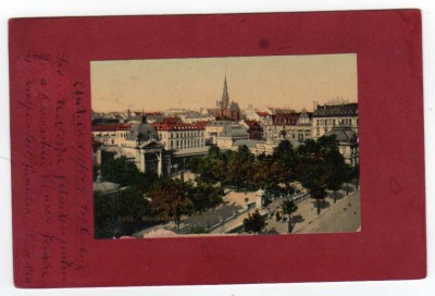 WISBADEN KOCHBRUNNEN VEDERE PANORAMICA foto