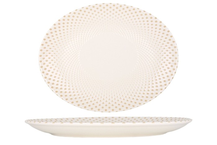 Rinart Placa de service - Punto - Por&Aring;&pound;elan - 36 cm - set de 2