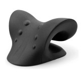 Perna pentru gat si umeri, Cafuneplus&reg;, 20x21x11 cm, Spuma poliuretanica, Negru