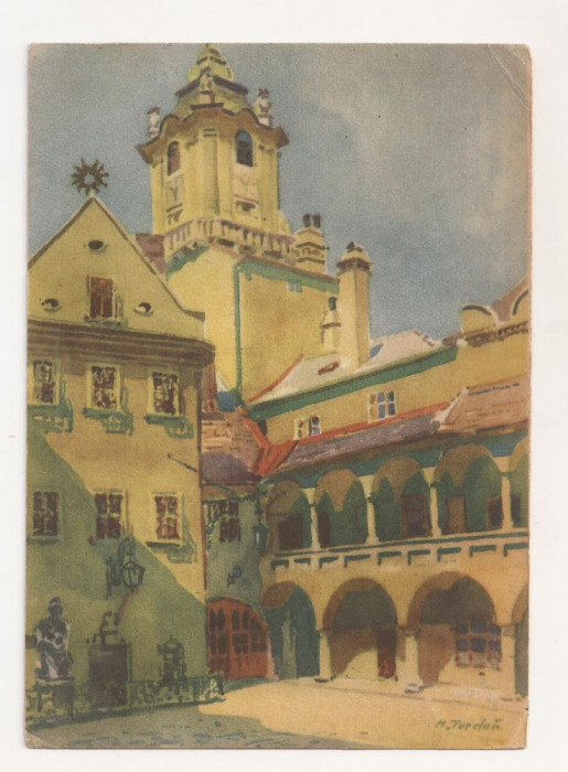 FA30-Carte Postala- SLOVACIA - Bratislava, necirculata