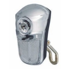 Far lanterna - city 2 led-uri albe super bright 2 functii + catadioptri