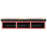 VidaXL Cabinet TV cu raft Multicolour 100 x 30 x 22 cm Lemn compozit