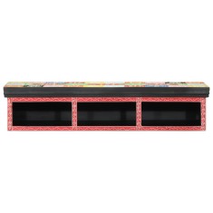 vidaXL Cabinet TV cu raft Multicolour 100 x 30 x 22 cm Lemn compozit 4017573