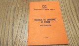 TRASEELE DE TRANSPORT IN COMUN Noua Codificare - I. T. B. - 1981, 37 p., Alta editura