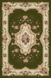 Cumpara ieftin Covor Model Lotos 570-310, Marime 80 x 150 cm, Verde, Inaltime Fir 8 mm, Antialergic, Polipropilena, Living, Dormitor, Sufragerie, Birou