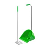 Lopată Mistboy cu greblă, verde, 90&nbsp;cm