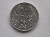20 CENTESIMOS 1965 URUGUAY