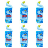 Cumpara ieftin 6 x Duck wc Marine lichid, Solutie pentru dezinfectat toaleta, 6 x 750ml