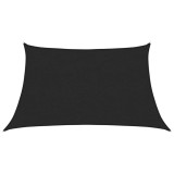 Cumpara ieftin Panza parasolar, negru, 3/4x2 m, HDPE, 160 g/m&sup2;