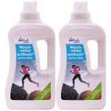 Detergent rufe lichid natural Ulrich naturlich 2x1L cu efect dezodorizant