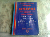 MATEMATICA MANUAL PENTRU CLASA A XII A, PROFIL M1, ELEMENTE DE ALGEBRA -MIRCEA GANGA