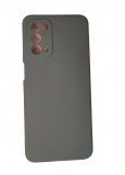 Husa silicon protectie camera cu microfibra Oppo A74 5G Verde Smarald