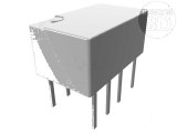 Releu electromagnetic DPDT 12VDC 2A 0,5A/125VAC
