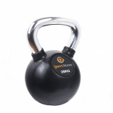 Cumpara ieftin Gantera Kettlebell Cauciucata SPORTMANN 20kg FitLine Training