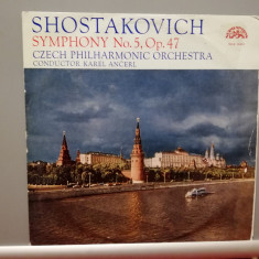 Shostakovich – Symph no 5 (1963/Supraphon/Czech) - VINIL/Vinyl/ca Nou