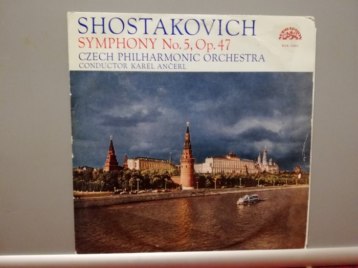Shostakovich &ndash; Symph no 5 (1963/Supraphon/Czech) - VINIL/Vinyl/ca Nou