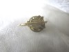 Insigna - pin Avion de lupta [3]. Aurie, Noua, in protectie