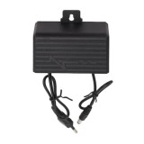 Sursa de alimentare pentru camere de supraveghere, putere 18W, rezistent la apa, cu agatatoare, negru