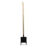 Lopata neagra carbon 890 grame cu coada