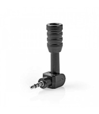 Microfon mini jack 3.5 mm negru Nedis