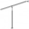 Balustrada inox, 1-2 trepte Vivatechnix, Inaltime 114 cm, lungime 80 cm, pozitii reglabile