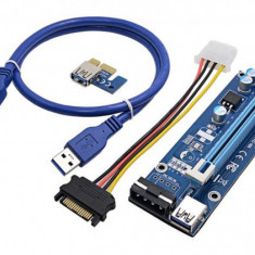 Riser USB la PCI Express 1x 16x /pt rig minat/Crypto Mining