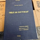 Teza de doctorat. Contributii la sinteza mecanismelor de lansare a suveicii de la masinile clasice de tesut - Paul D. Precupetu + diploma de doctor