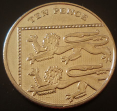 Moneda 10 PENCE - ANGLIA / MAREA BRITANIE, anul 2013 *cod 681 = UNC foto